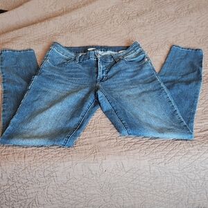 Old Navy Blue Super Skinny Jeans, Size 4